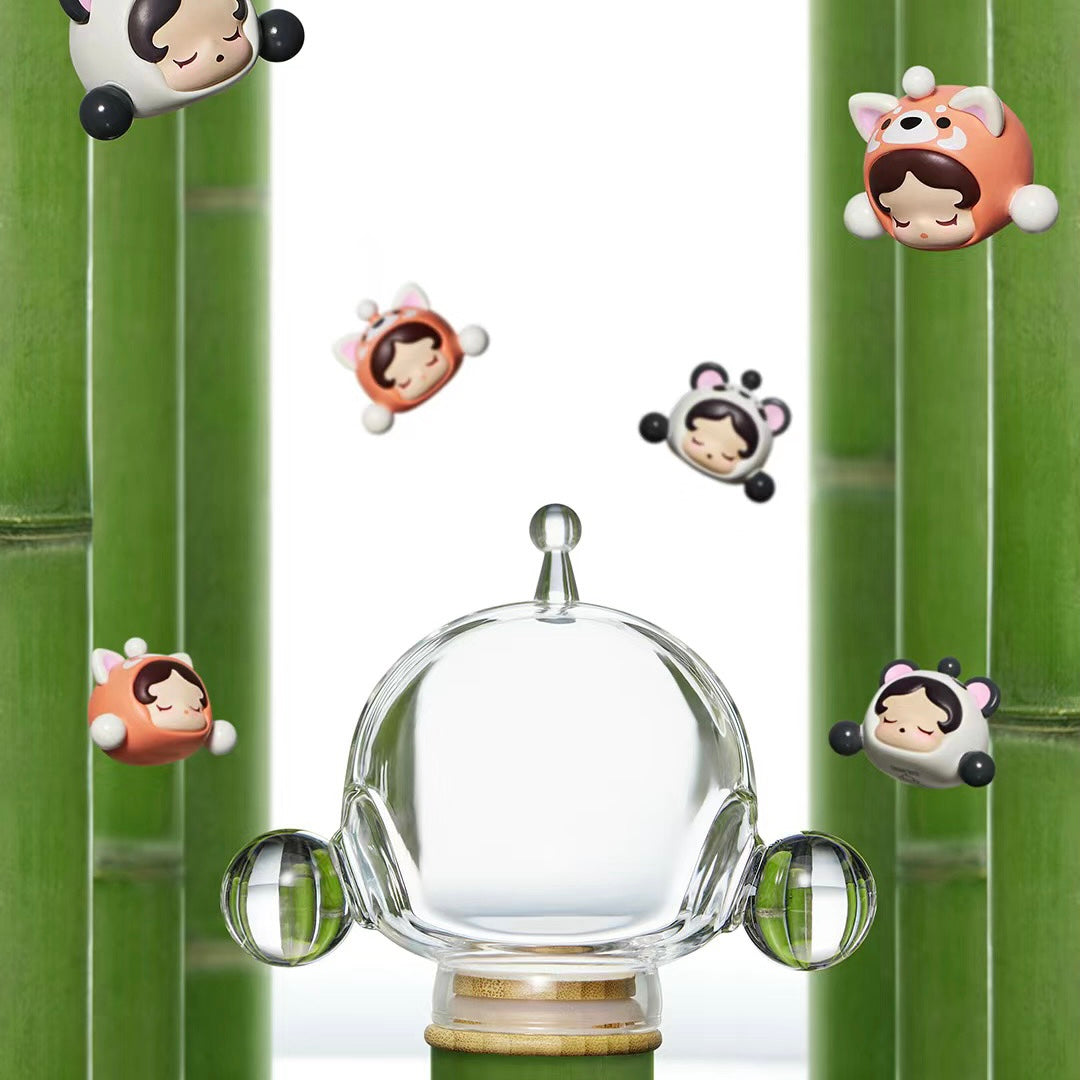 Skull Panda Pop Bean Panda Partner Set (Chengdu Limited Edition 